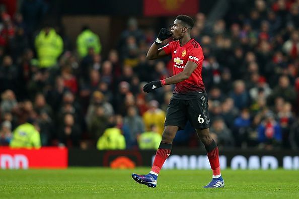 Pogba led United's late charge